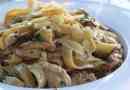 How to make ताजा पोर्सिनी पास्ता - टैगलीटेल विद मशरूम