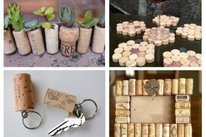 वाइन कॉर्क के साथ कूल DIY शिल्प