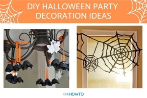 DIY हेलोवीन पार्टी सजावट विचार