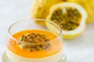 How to make पैशन फ्रूट मूस डेसर्ट