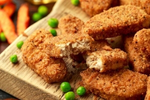 How to make वेगन चिकन नगेट्स